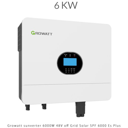 سانورتر 6KW و 48V مدل SPF 6000 Es Plus برند Growatt