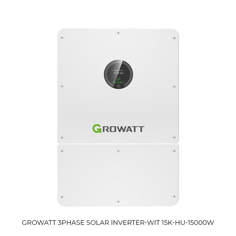 اینورتر هیبریدی سه فاز خورشیدی 15 کیلووات گرووات مدل WIT 15K-HU