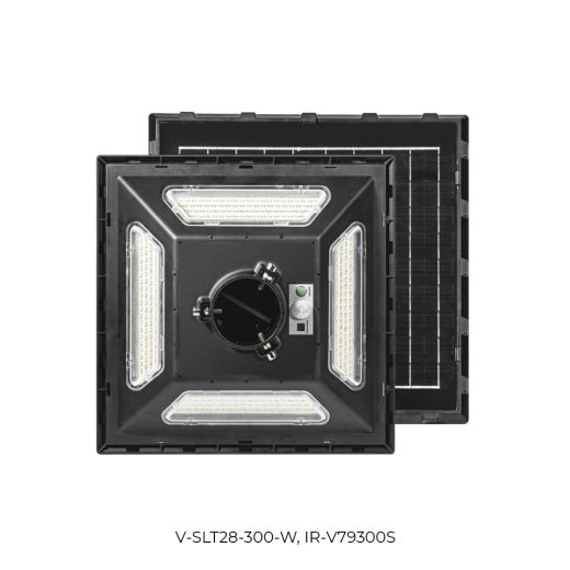 چراغ خیابانی خورشیدی 300 وات وی‌مکس مدل V-SLT28-300-W