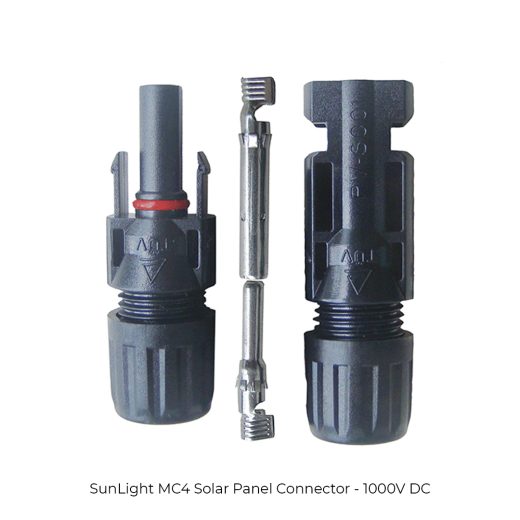 کانکتور خورشیدی MC4 سان‌لایت (تحمل ولتاژ 1000V DC)