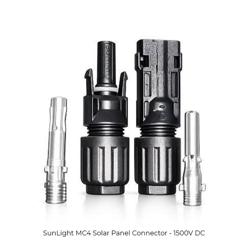 کانکتور خورشیدی MC4 سان‌لایت (تحمل ولتاژ 1500V DC)